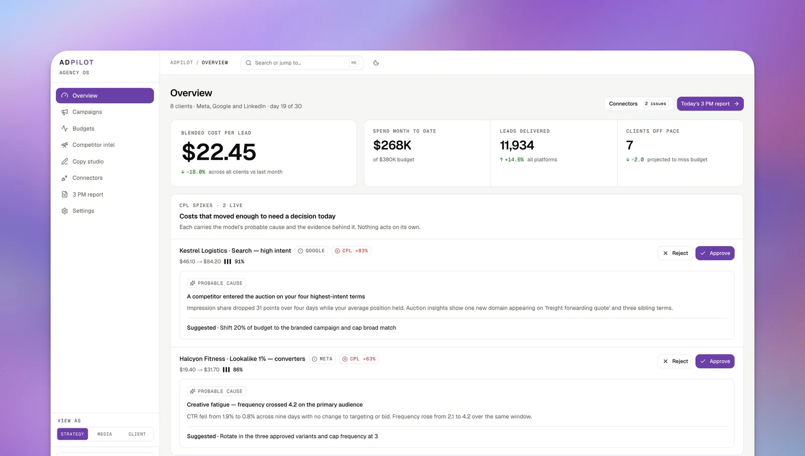 AdPilot website