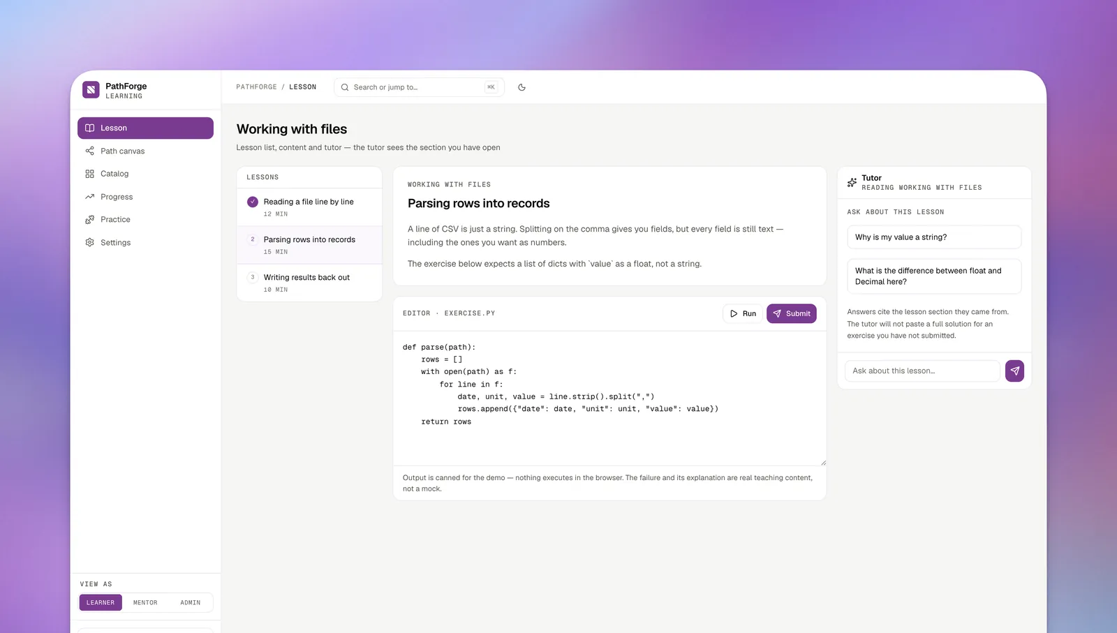 PathForge website
