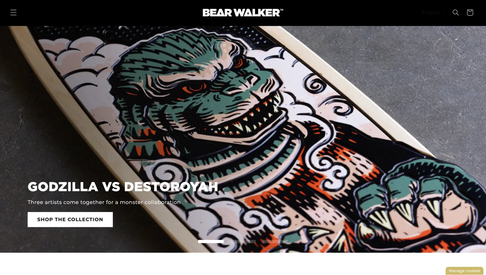 Bear Walker website