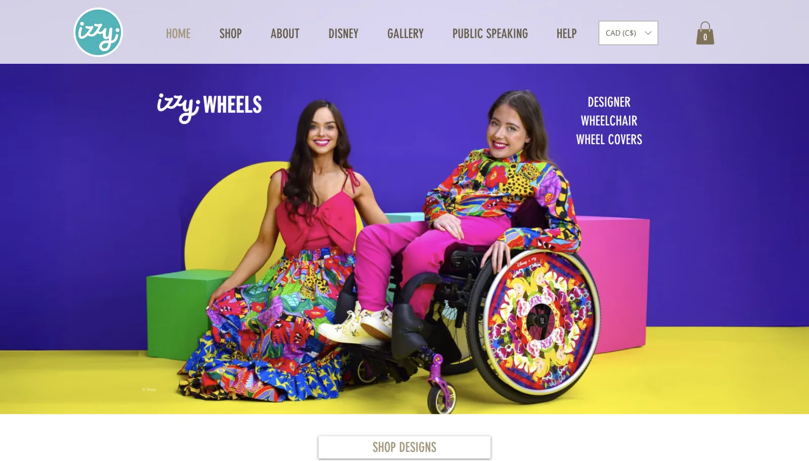 Izzy Wheels website