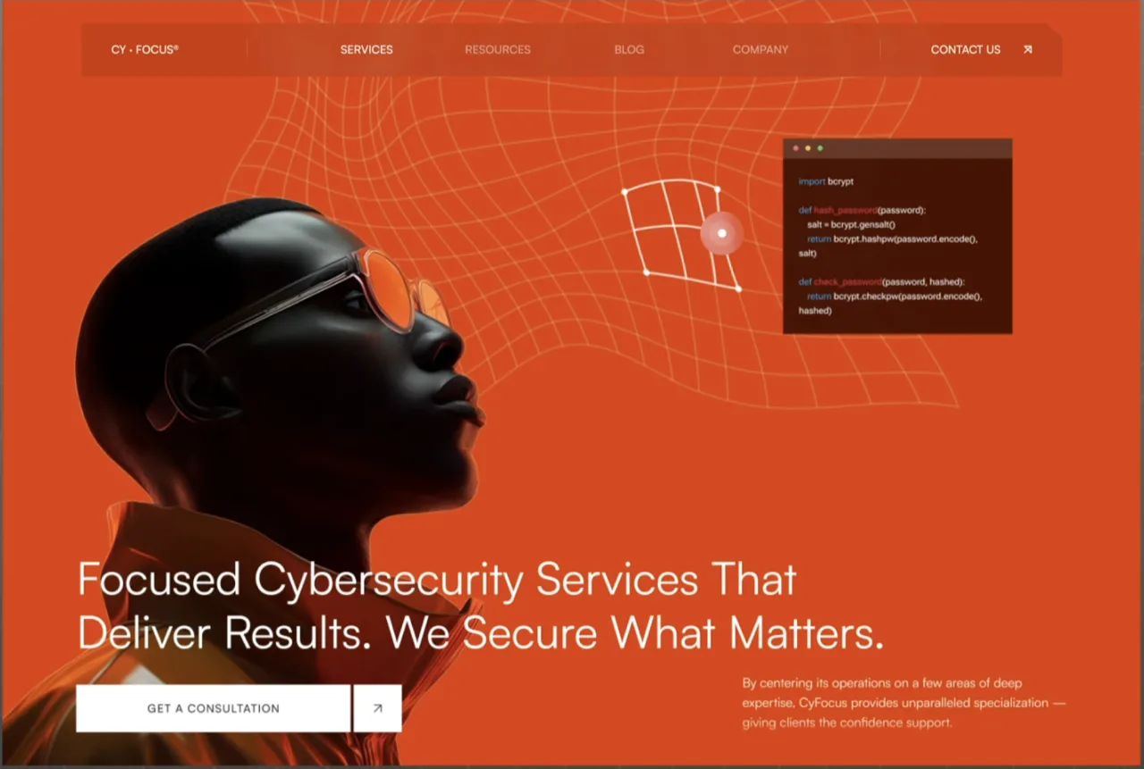 Web Design Interface
